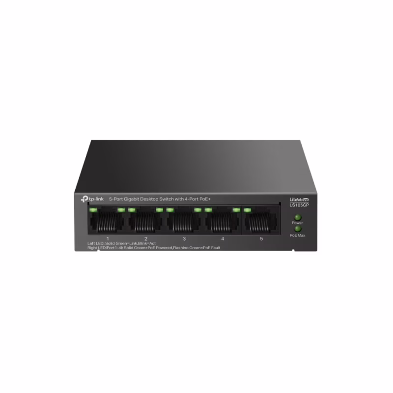 Коммутатор сетевой TP-Link LS105GP