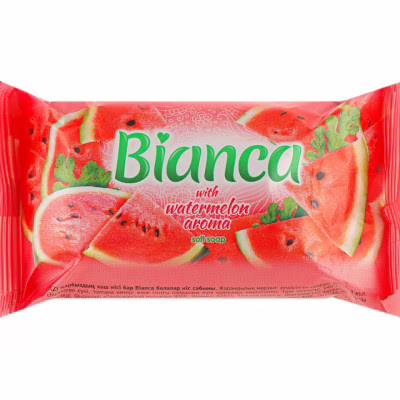 Тверде мило Bianca З ароматом кавуна 140 г (4820023369665)