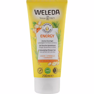 Гель для душу Weleda Aroma Energy Stimulating Shower Gel 200 мл (7611916160738)
