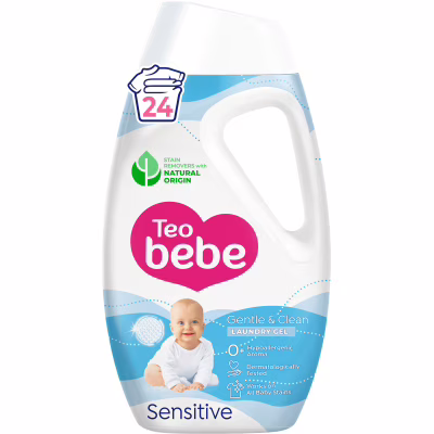 Гель для стирки Teo bebe Gentle & Clean Sensitive 1080 мл (3800024048784)