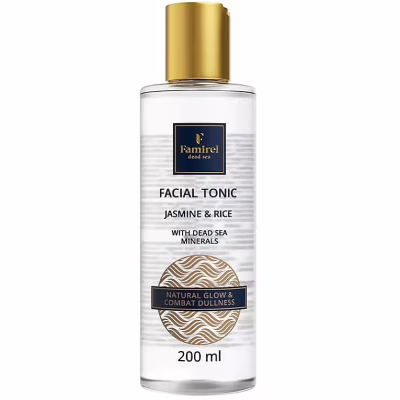 Тонік для обличчя Famirel Facial Tonic З екстрактом жасмину та рисовою водою 200 мл (7290114086530)