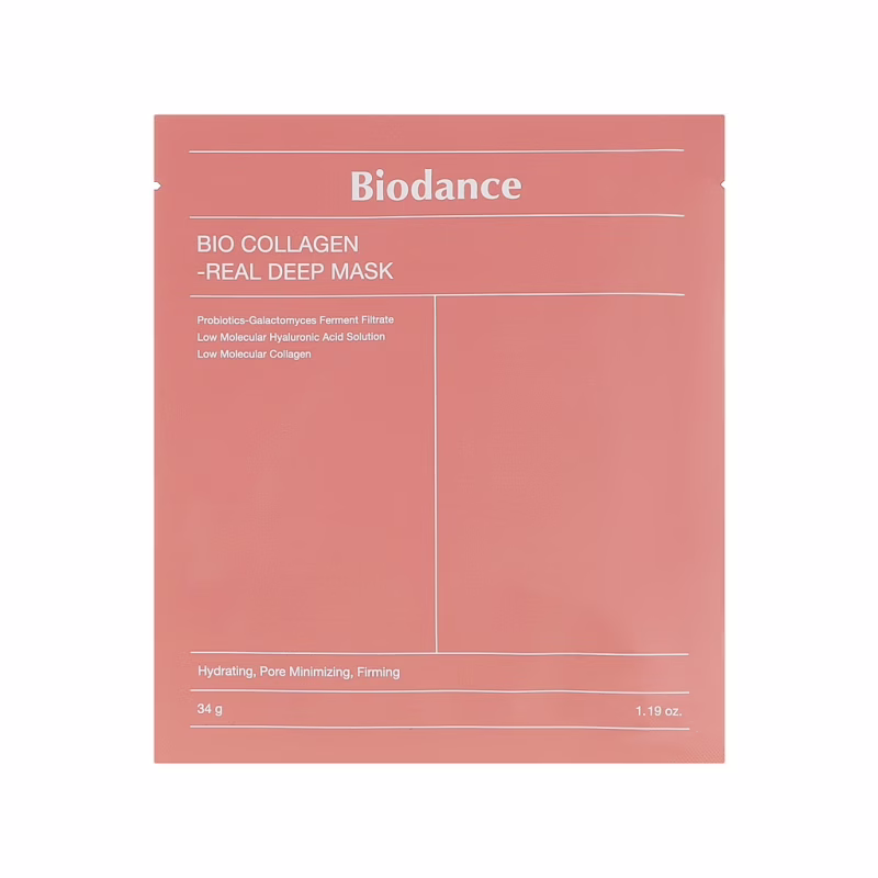 Маска для обличчя Biodance Bio Collagen Real Deep Mask Sheet 34 г (8809937360834)