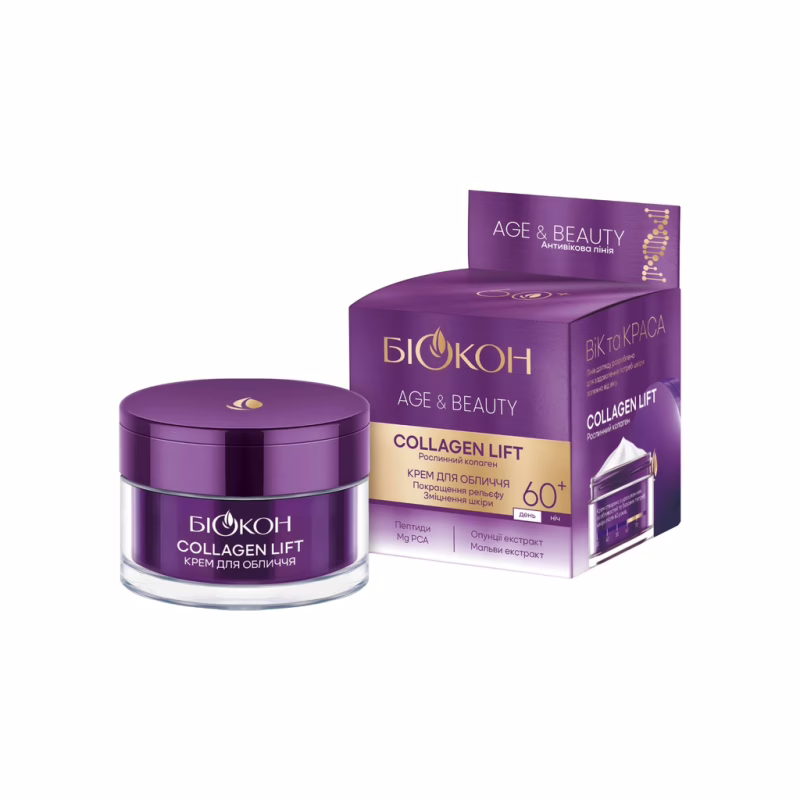 Крем для обличчя Біокон Age & Beauty Collagen Lift 60+ 50 мл (4823110302323)