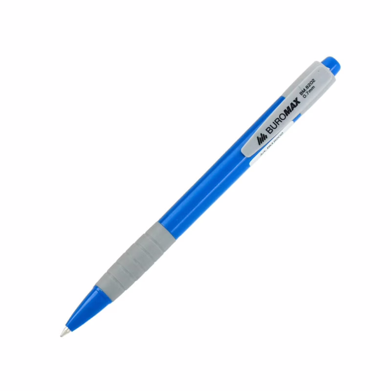 Ручка шариковая Buromax retractable JOBMAX, 0.7 мм (BM.8202)