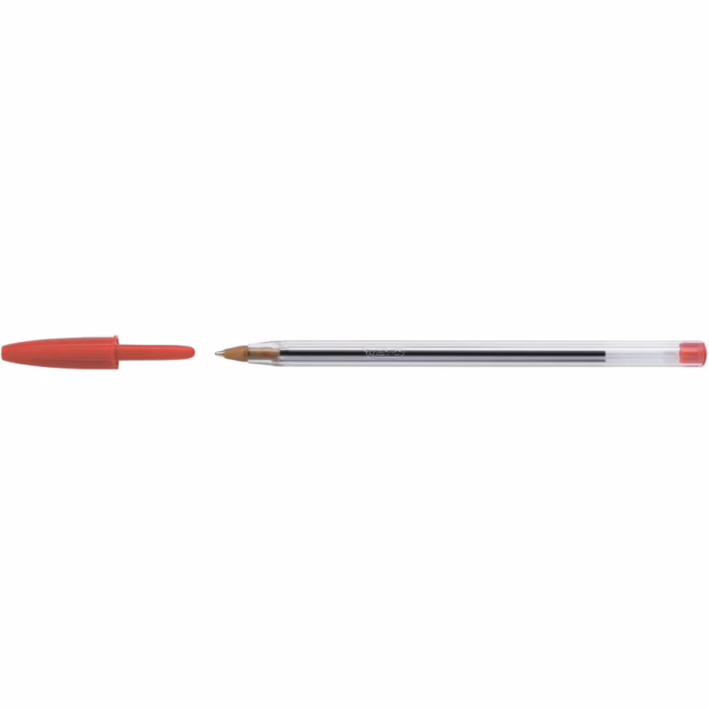 Ручка кулькова Bic Cristal, червона (bc847899)