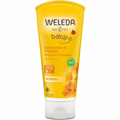 Детский шампунь Weleda 2 в 1 Календула 200 мл (4001638523127)