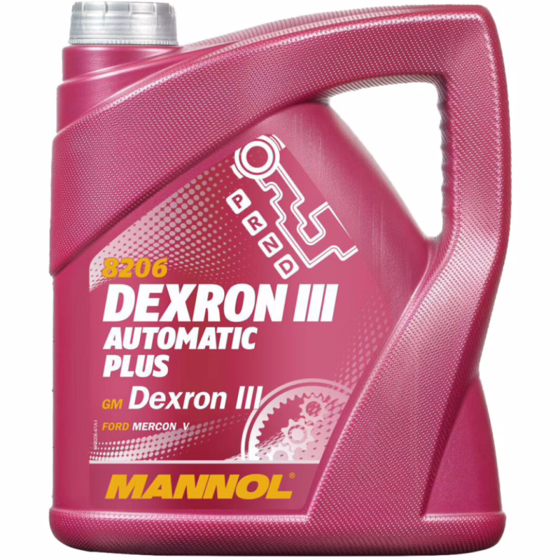 Трансмісійна олива Mannol DEXRON III AUTOMATIC PLUS 4л (MN8206-4)