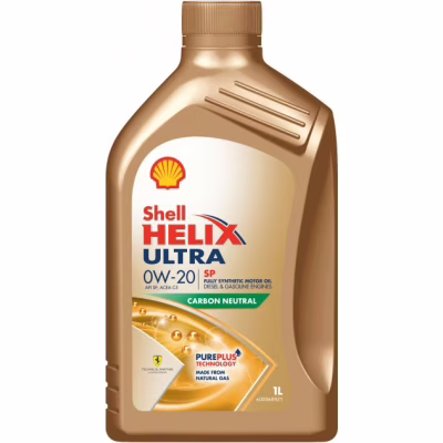 Моторна олива Shell Helix Ultra AH 0W-20, 1л (74100)