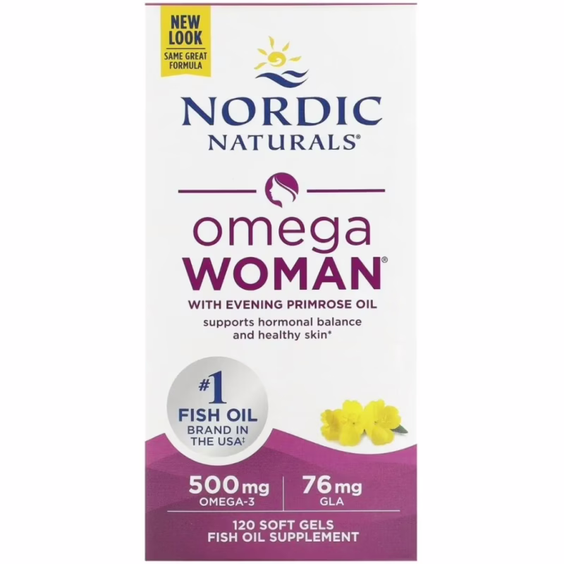 Вітамінно-мінеральний комплекс Nordic Naturals Омега для жінок з маслом примули вечірньої, смак лимон (NOR-01780)