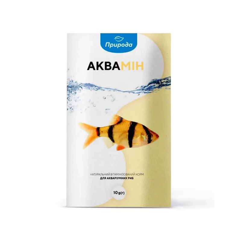 Корм для риб Природа "Аквамін" 10 г (4820157401187)