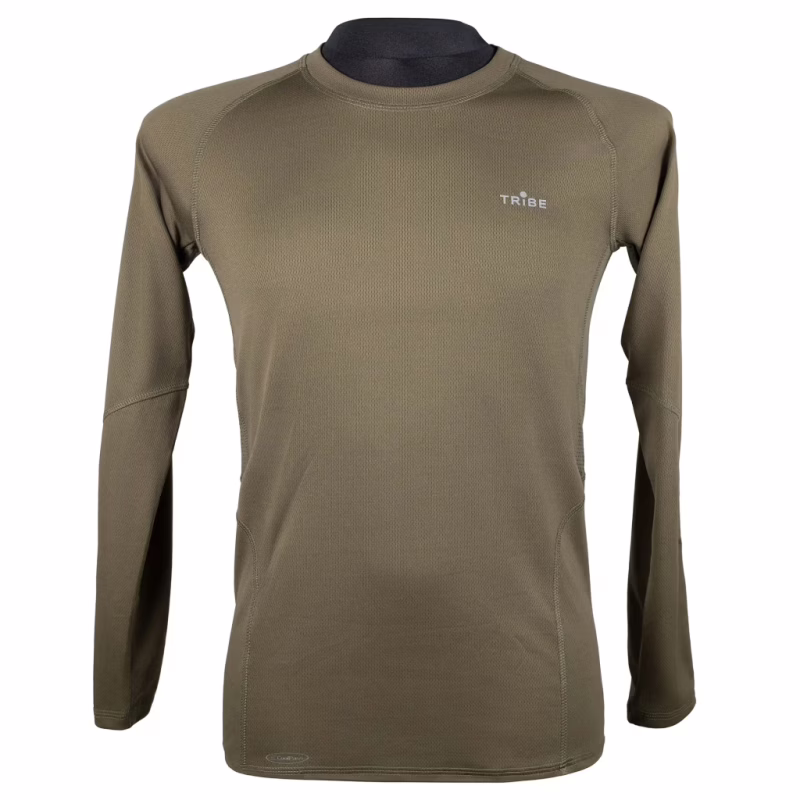 Лонгслів Tribe Coolpass LS olive M (T-KI-0007-olive-M)