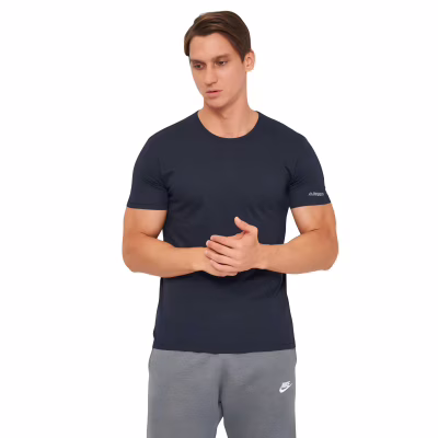 Футболка Kappa T-shirt Mezza Manica Girocollo K1305 BluNavy темно-синій XXL (8052394816226)