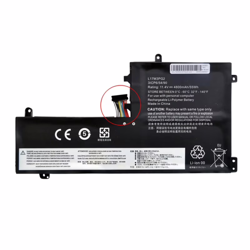 Акумулятор до ноутбука Lenovo Legion Y530-15ICH L17M3PG2, 55Wh (4800mAh), 3cell, 11.4V, Li-ion AlSoft (A71007)
