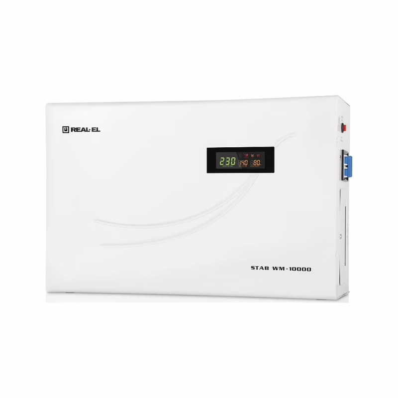 Стабілізатор напруги REAL-EL STAB WM-10000 (EL122400015)