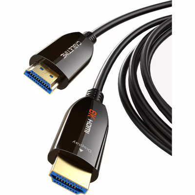 Кабель мультимедійний HDMI M to HDMI M 50.0m V2.1 AOC Cabletime (CA914036)