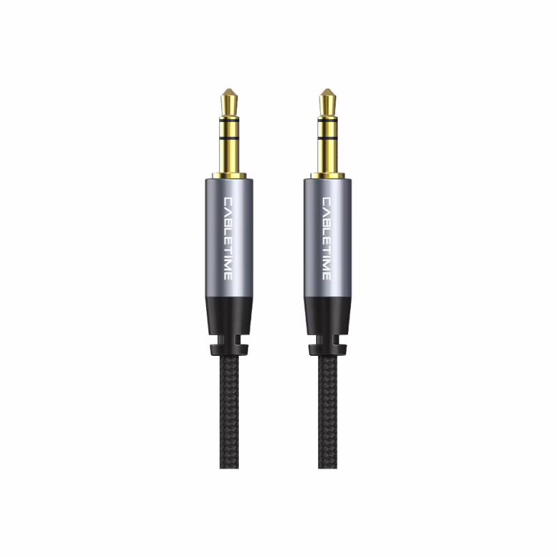 Кабель мультимедийный 3.5mm M to 3.5mm M 1.8m Cabletime (CA915262)