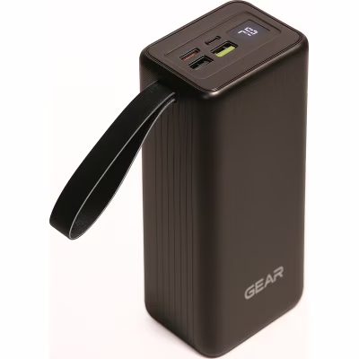Батарея универсальная GEAR 50000mAh, PD/22.5W, black (SP05)