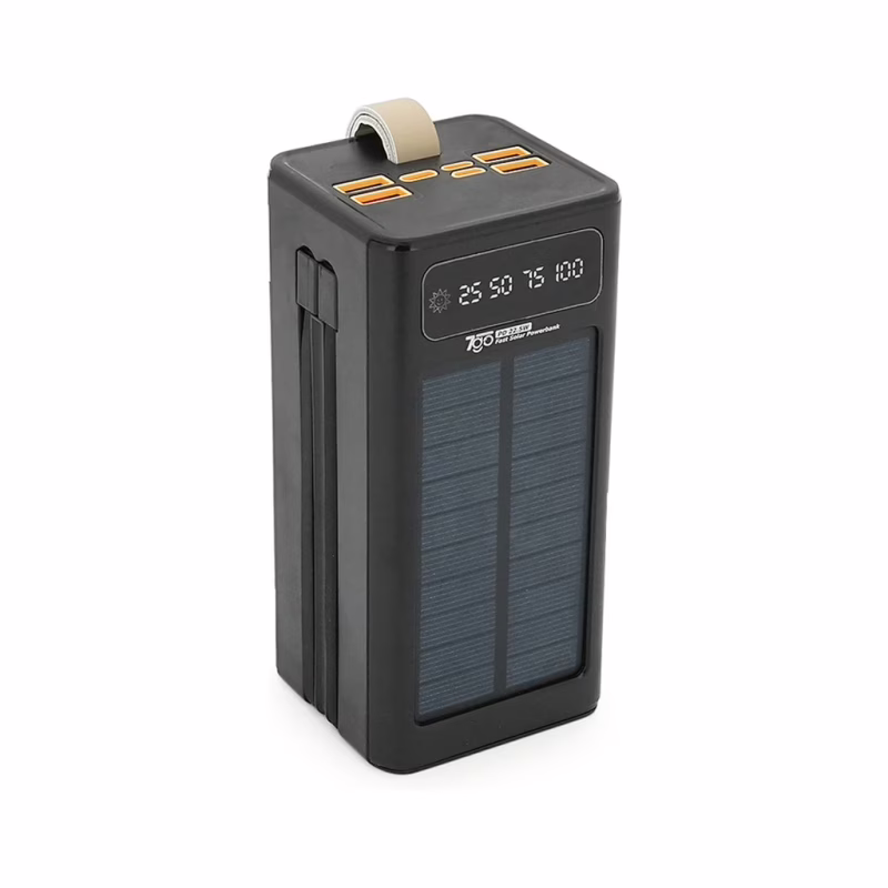 Батарея универсальная 7GO 50000mAh PD/22.5 Solar Black (GPW-01 / 45006)