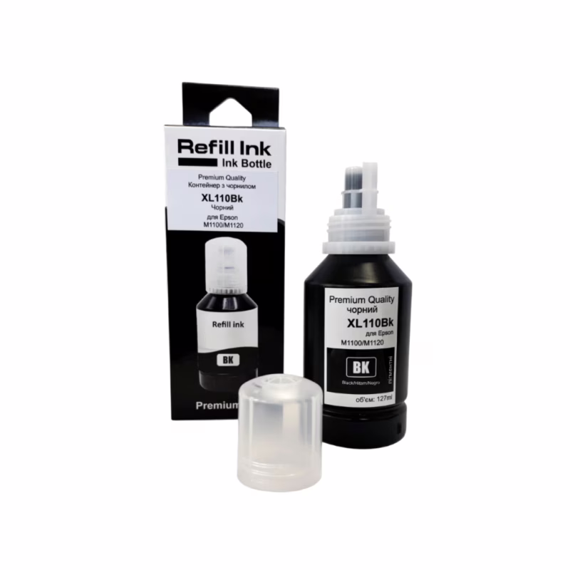 Чорнило Premium Quality Epson XL110 127мл Black Pigment (70264914)