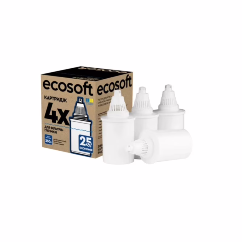Картридж для фильтра кувшина Ecosoft Бар''єр 4шт (CRVK4BARECO)