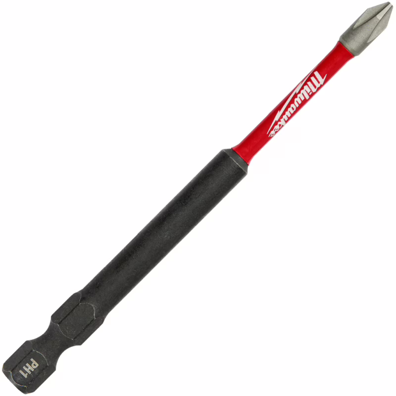 Біта для шуруповерта Milwaukee SHOCKWAVE, PH1, 90мм 1шт (4932430851)