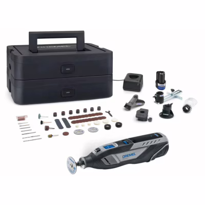 Гравер Dremel 8250-5/65 12V, 2х2Ah, 5000-30000об/мин, ЗУ, кейс 0.59кг (F.013.825.0JF)