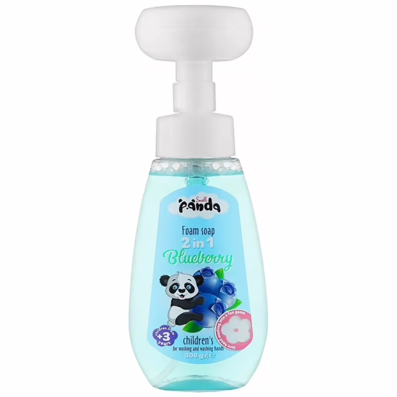 Дитяче мило Small Panda Blueberry пінка 300 мл (4820217132884)