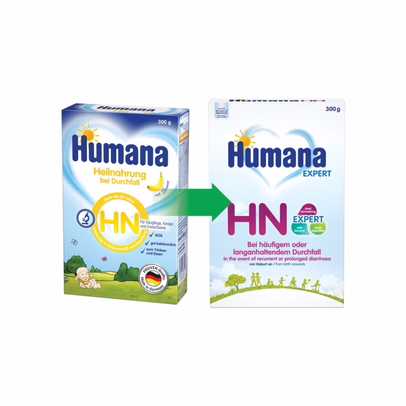 Детская смесь Humana HN Expert молочная В случае диареи 300 г (4031244720542)