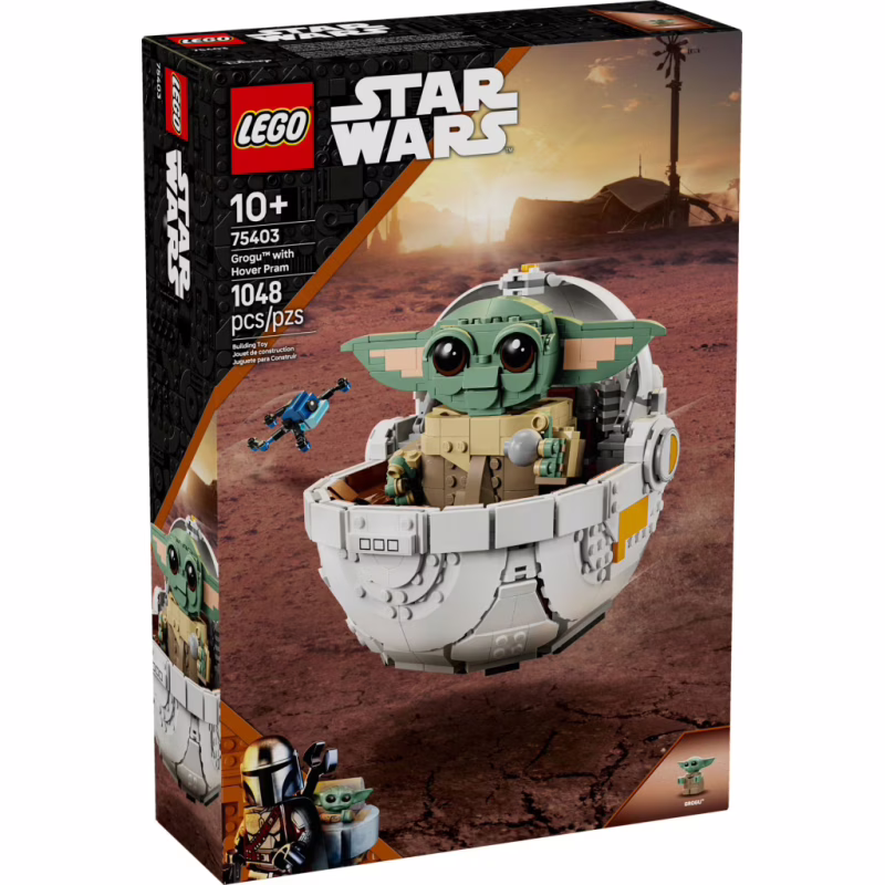 Конструктор LEGO Star Wars Ґроґу в повітряній колисці (75403)