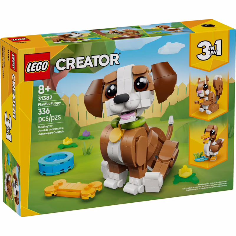 Конструктор LEGO Creator Волшебные животные: игривый щенок (31382)