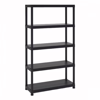 Стелаж Toomax 5 полиць cm. 100x40x180h black (5142)
