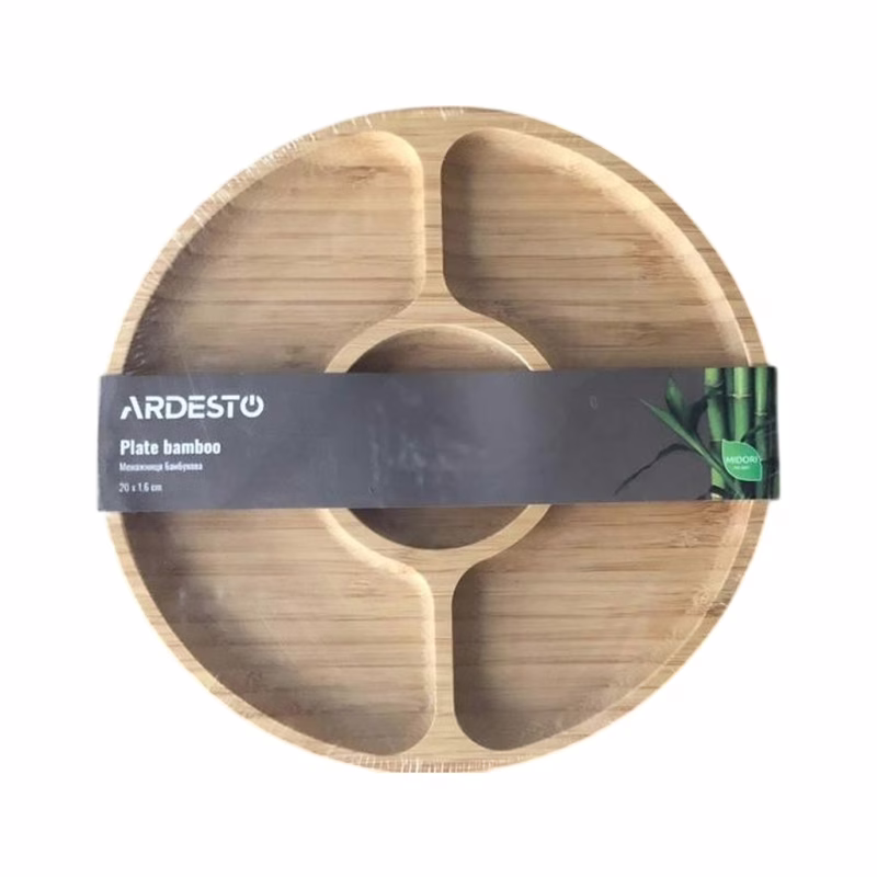 Менажница Ardesto Midori, 20х1.6см, бамбук (AR0920)