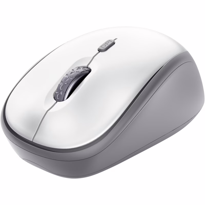 Мышка Trust Yvi+ Silent Wireless White (25513)
