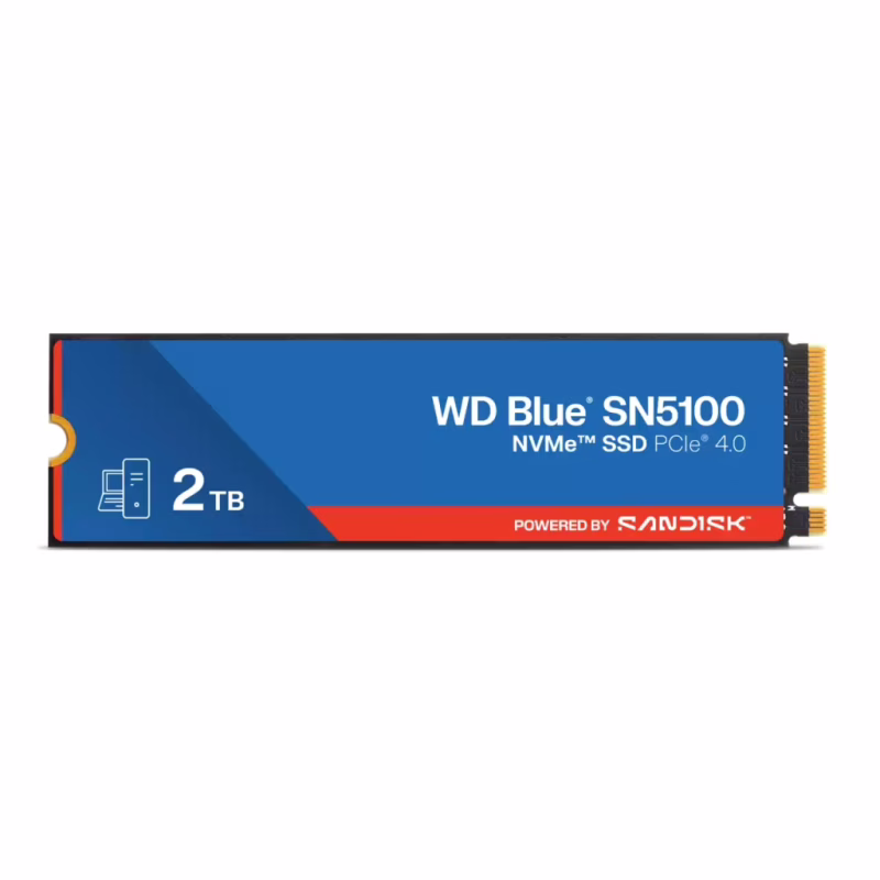 Накопитель SSD M.2 2280 2TB BLUE SN5100 WD (WDS200T5B0E-00CPE0)