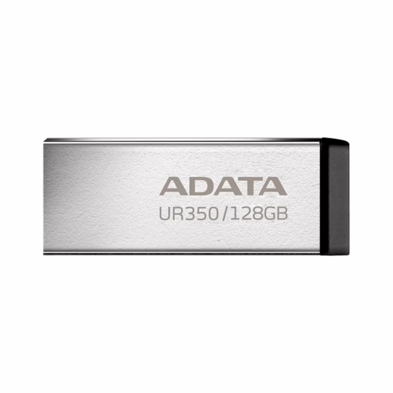USB флеш накопичувач ADATA 128GB UR 350 Silver/Black USB 3.2 (UR350-128G-RSR/BK)