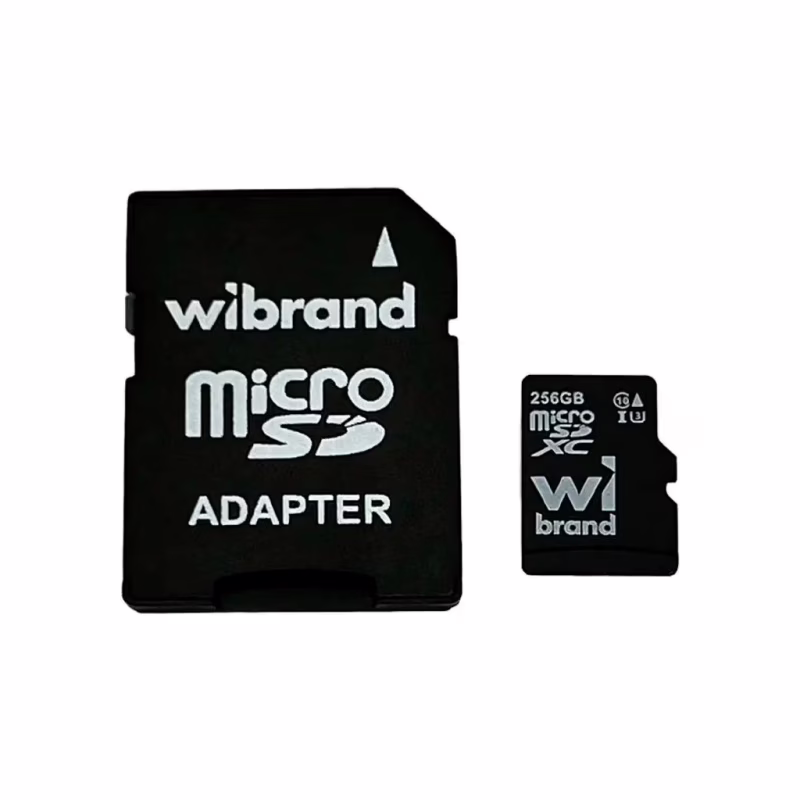 Карта пам'яті Wibrand 256GB microSD class 10 UHS-I U3 (WICDHU3/256GB-A)