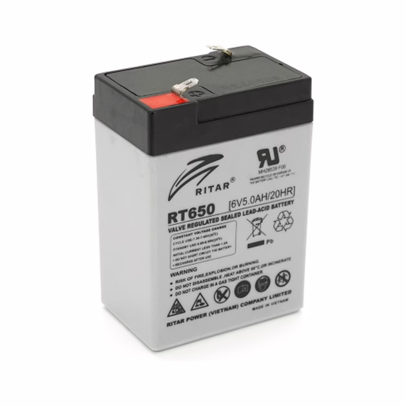 Батарея к ИБП Ritar AGM RT650, 6V-5Ah (RT650)