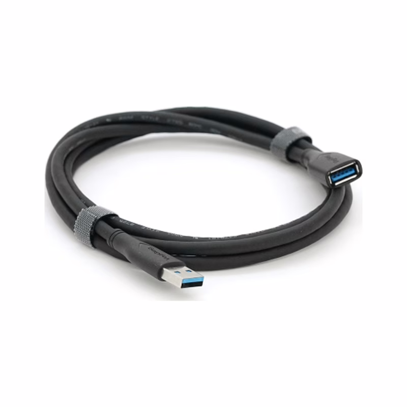 Дата кабель USB 3.0 AM/AF 1.5m black VEGGIEG (YT-3.0AM\AF-1.5BL)