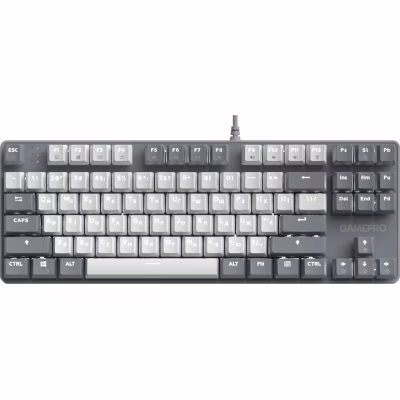 Клавіатура GamePro Genesis Metallic MK110G Outemu Red Switch USB UA Gray (MK110G)
