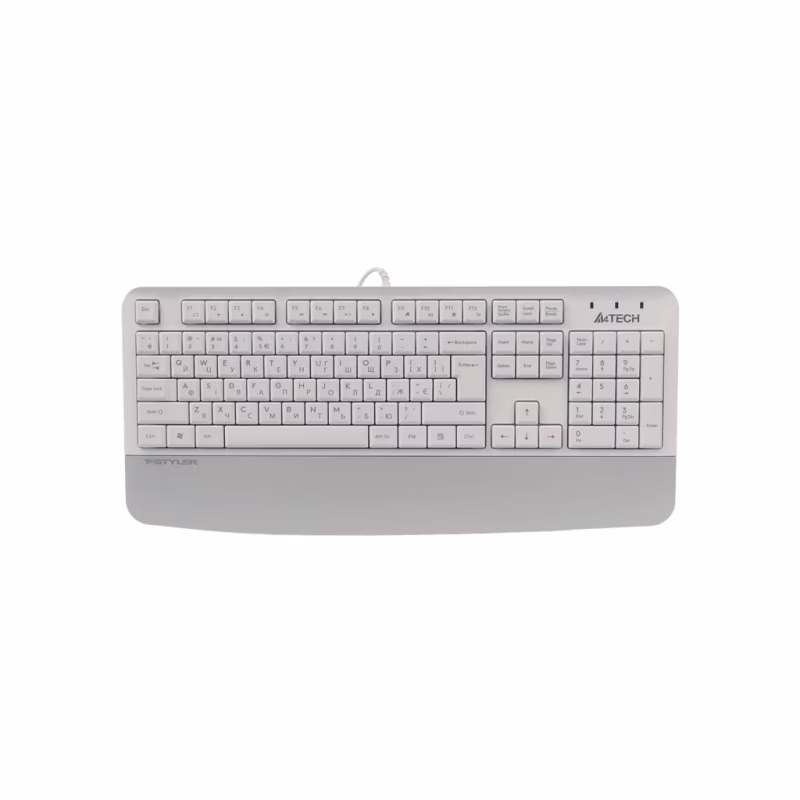 Клавіатура A4Tech FK20 USB UA White (4711421003216)