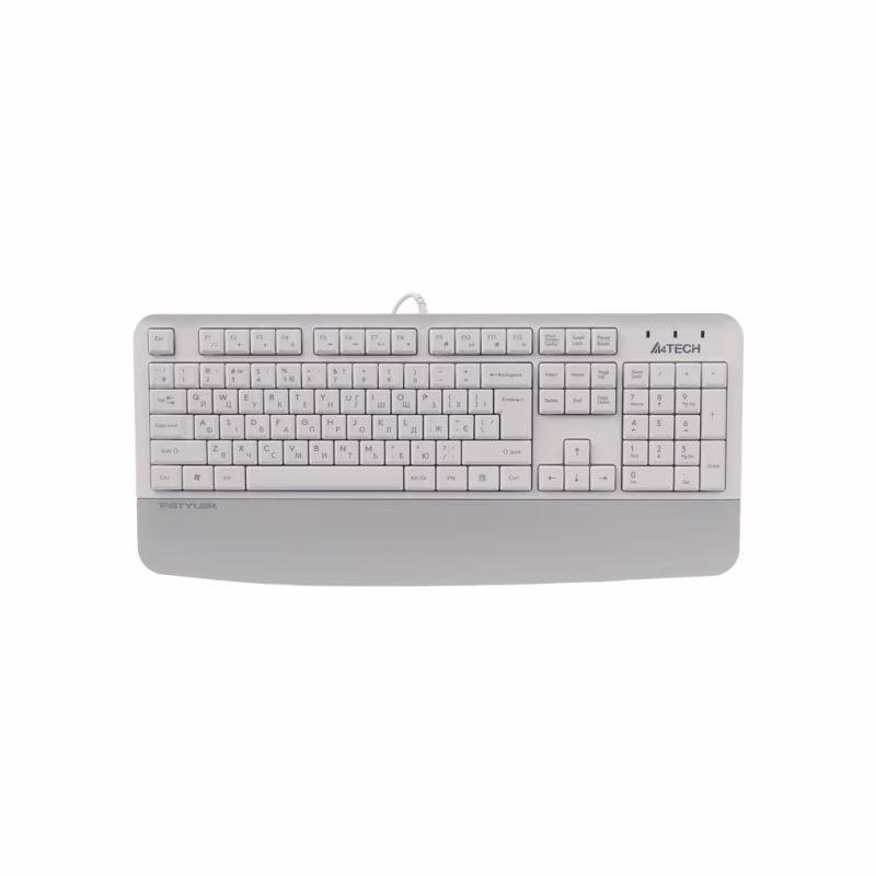 Клавіатура A4Tech FK20 USB UA White (4711421003216)