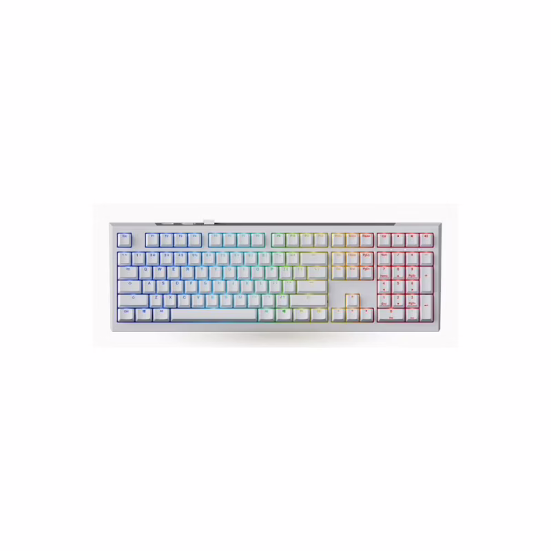 Клавіатура Ducky One X Magnetic Switch Wireless UA White (ON2408AST3-DAUSPDOECL2WW1)