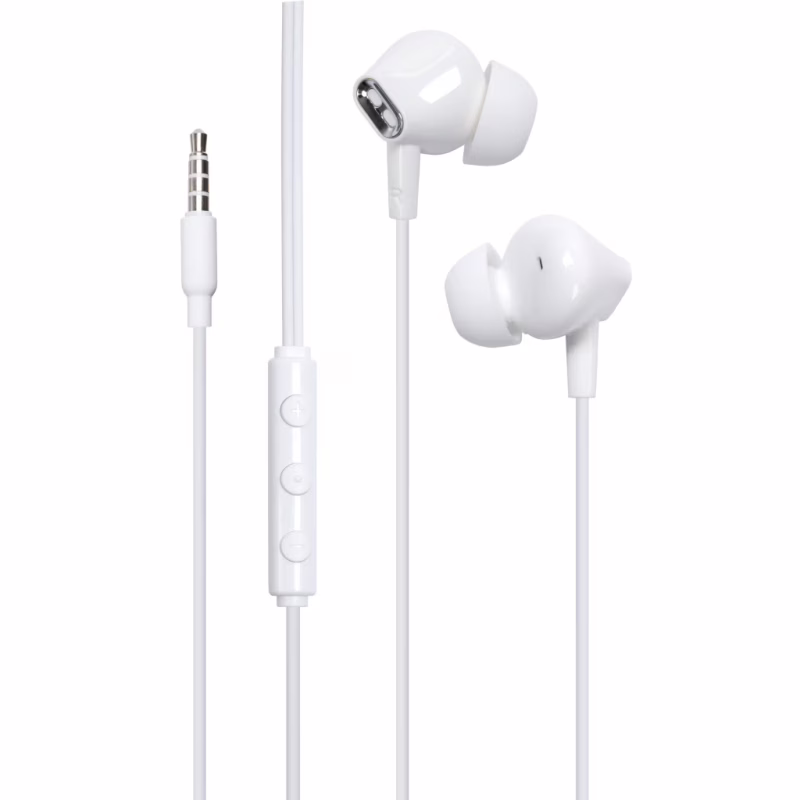 Наушники Vention Echo Lite 3.5mm In-Ear Wired White (GBAWAV)