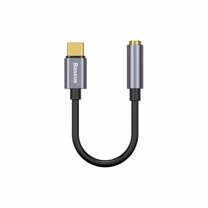 Перехідник USB-C M to 3.5mm F Baseus (CATL54-0G)