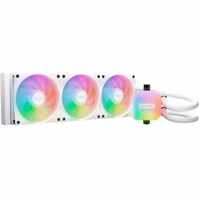 Система жидкостного охлаждения Be quiet! LIGHT LOOP 360mm білий (BW023)