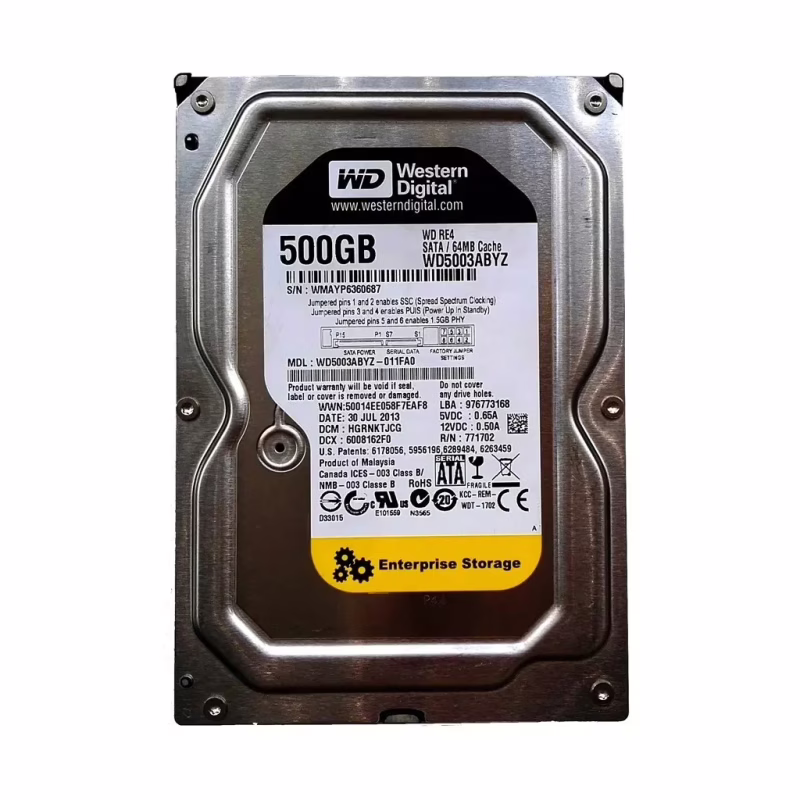 Жорсткий диск 3.5" 500Gb WD (WD5000ABYZ)