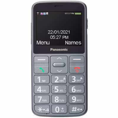 Мобильный телефон Panasonic KX-TU160 Grey (KX-TU160EXG)