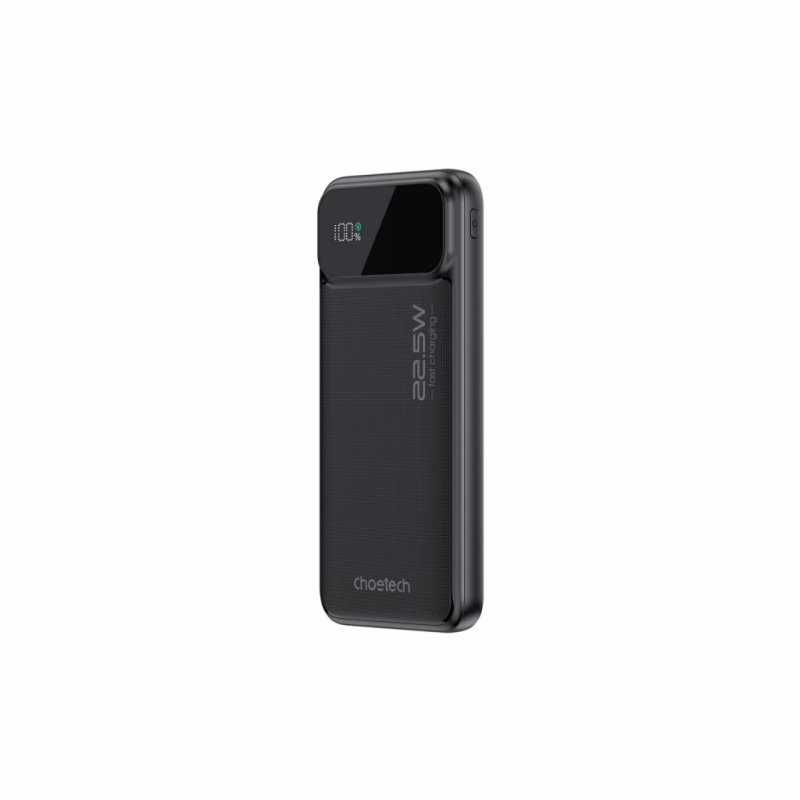 Батарея универсальная Choetech 10000mAh 22.5W, PD, QC/3.0, USB-A, USB-C, Black (B728-CCBK)