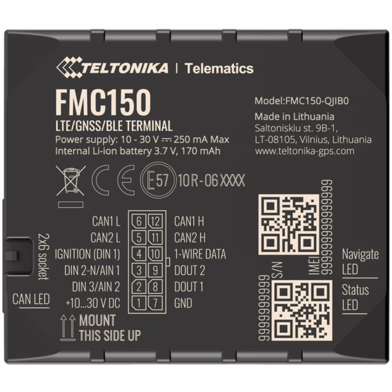 GPS-трекер для авто Teltonika FMC150