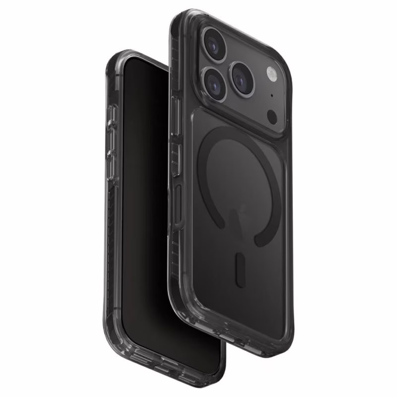 Чохол до мобільного телефона Uniq Combat iPhone 17 Pro Magclick Charging Black (8886463694121)